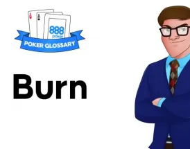 carte arsă la poker