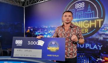 Ultima ediție din sezonul 2021 Midnight Poker a fost câștigată de un dublu campion mondial la Kempo